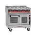 Thumbnail image #1 for Southbend 36-Inch Heavy Duty Electric Range with 2 Round Hotplates, 2 Hot Tops, and TruVection Oven