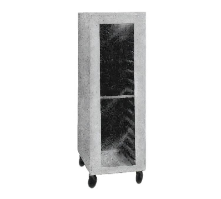 Product image #1 for Panco Full-Height Clear Vinyl Rack Cover, 24W x 30D x 61-1/2H, Dual Zippers