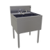 Thumbnail image #1 for Glastender DSB-24-S Two-Compartment Underbar Sink Unit with Deck-Mount Faucet, 24 Inch Wide x 24 Inch Deep