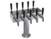 Thumbnail image #1 for Krowne Double-Sided T-Head 10-Faucet Glycol-Cooled Draft Beer Tower, 15-Inch Overall Length