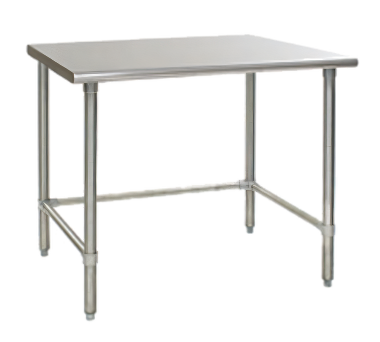 Product image #1 for Eagle Budget Series 72-Inch x 36-Inch Flat Top Work Table with 430 Stainless Steel Top