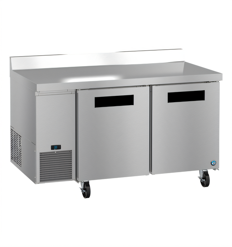 Product image #1 for Hoshizaki Steelheart 60-Inch Two-Section Worktop Freezer with Solid Doors