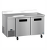 Thumbnail image #1 for Hoshizaki Steelheart 60-Inch Two-Section Worktop Freezer with Solid Doors