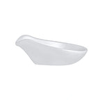 Thumbnail image #1 for Steelite Folio, Alpha Ceram Parliament 6940E620 Porcelain Chinese Spoon Rest, 3-1/2 x 2-1/8 in Case of 3 Dozen