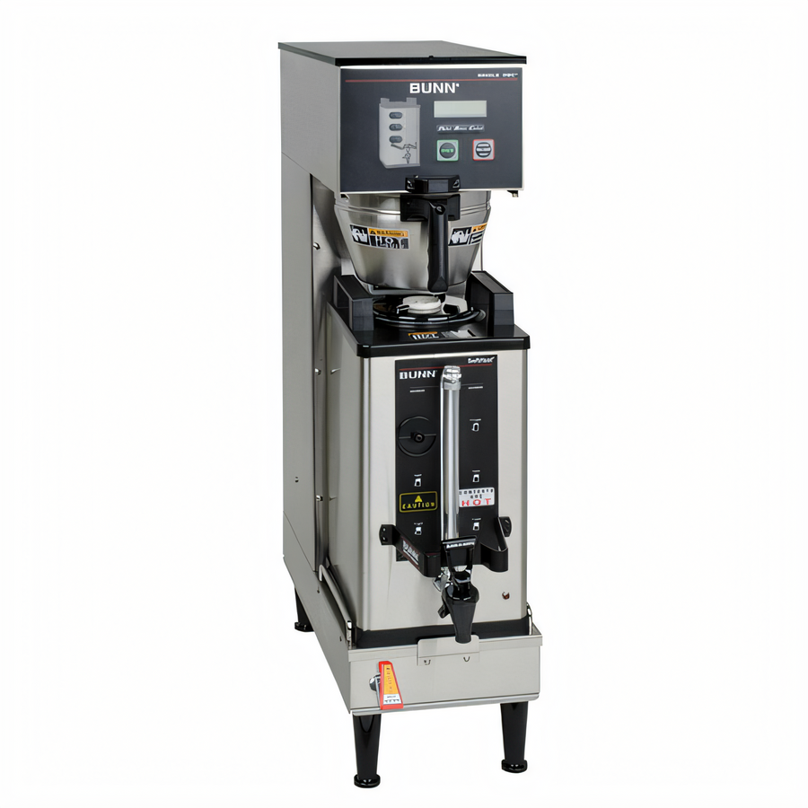 Product image #1 for BUNN BrewWISE Single Soft Heat Satellite Coffee Brewer, 1-1/2 Gallon Server Capacity, 120V