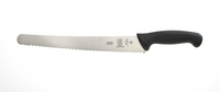 Mercer Culinary Millennia 12-Inch Stamped Brisket Knife with Wavy Edge and Non-Slip Handle
