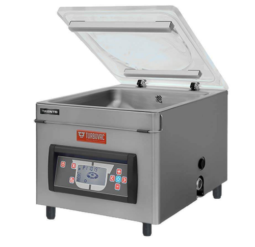 Product image #1 for Trento Turbovac TS40 Heavy-Duty Single-Chamber Countertop Vacuum Packaging Machine with Dual 16.5-Inch Seal Bars