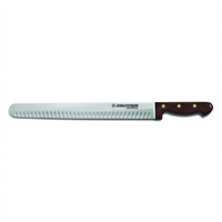 Dexter Russell Connoisseur 14-Inch Wide Duo-Edge Roast Slicer with Laminated Rosewood Handle