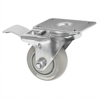 Winco IB-C3B Shelf Casters & Leveling Feet