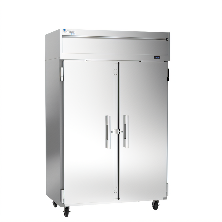 Product image #1 for Victory Elite V-Core Two-Section Reach-In Freezer, 45.2 Cu. Ft., Top-Mounted Self-Contained Refrigeration