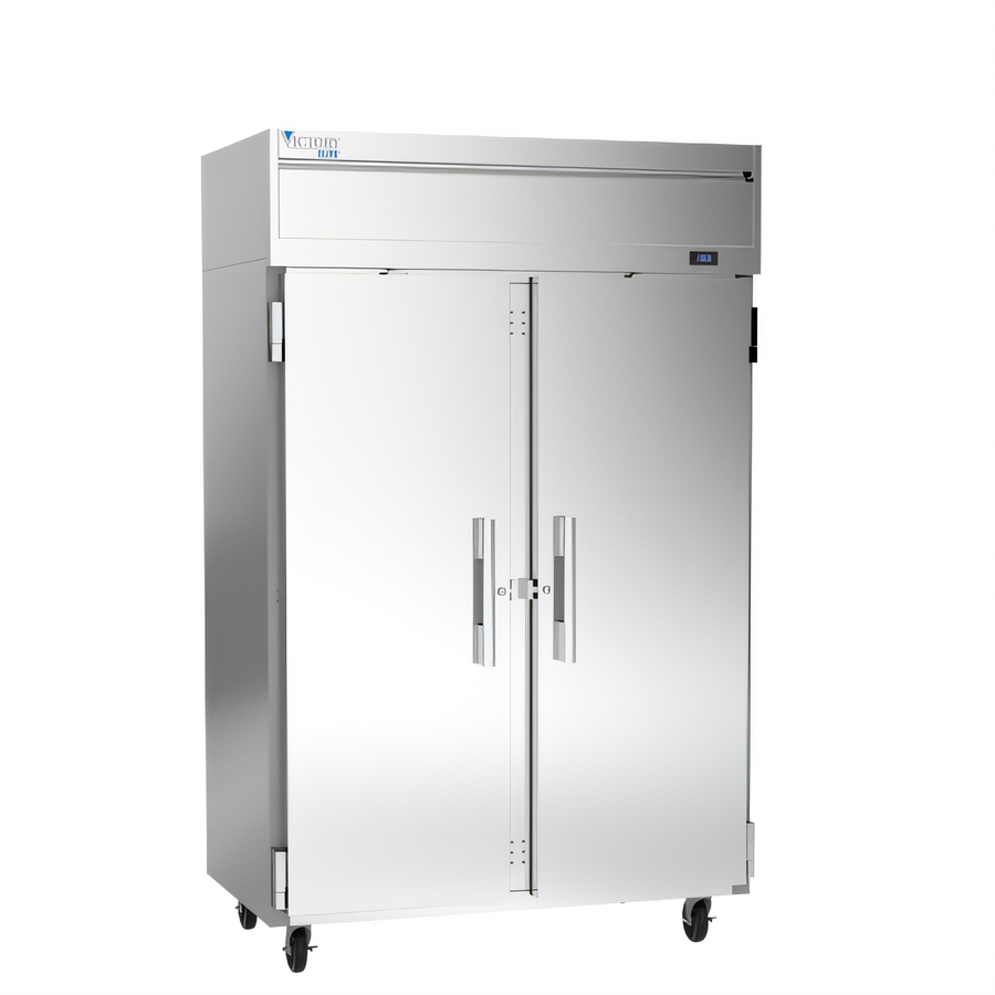 Product image #1 for Victory Elite V-Core Two-Section Reach-In Freezer, 45.2 Cu. Ft., Top-Mounted Self-Contained Refrigeration