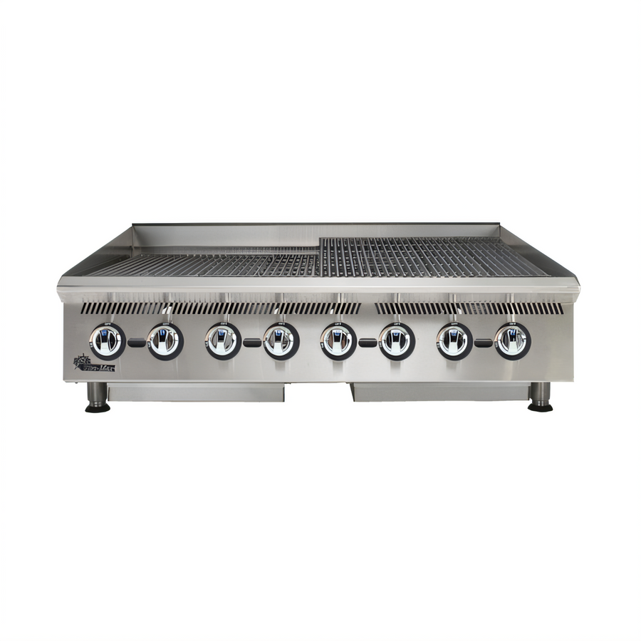Product image #1 for Star Ultra-Max 48-Inch Gas Lava Rock Charbroiler, 160,000 BTU