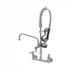 Thumbnail image #2 for T&S Brass SMPK-8WLV-08 Mini Pre-Rinse Wall Mount Mixing Faucet with Add-On Faucet