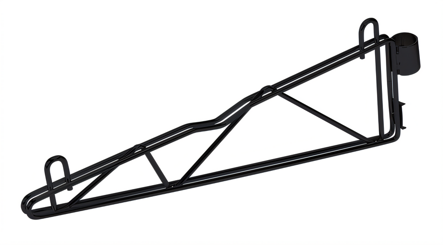Product image #1 for Quantum CB12BK Wall-Mounted Shelving