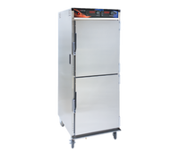 AquaTemp Mobile Heated Humidity Holding Cabinet with Dutch Doors, 12 Full-Size Sheet Pan Capacity, Stainless Steel