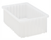 Thumbnail image #1 for Quantum Clear Dividable Grid Food Box, 16-1/2 x 10-7/8 x 6 Inches