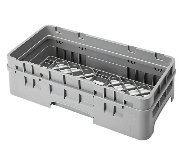 Product image #2 for Cambro Camrack® Half Size 1-Compartment Base Rack with 1 Extender, Sherwood Green