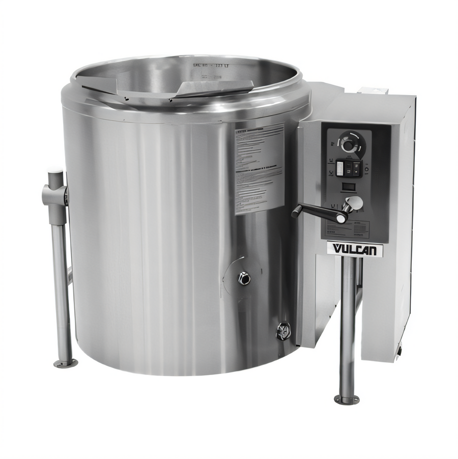 Product image #1 for Vulcan Gas Tilting Steam Kettle, 20-Gallon, 2/3 Jacketed, 316 Stainless Steel Liner
