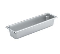 Vollrath 1/2 Size Long Solid Steam Table Pan, 5-1/4 Quart, 20 Gauge Stainless Steel