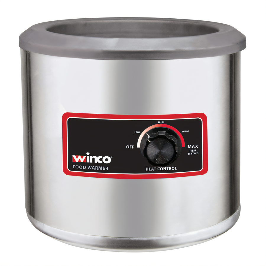 Product image #1 for Winco FW-7R250 7 Qt Electric Round Countertop Food Warmer