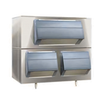 Thumbnail image #1 for Follett Products, LLC (Middleby) SmartGATE SG3200-72 Upright Double-Door Ice Bin, 3240 lb Capacity, Stainless Exterior, Poly Liner