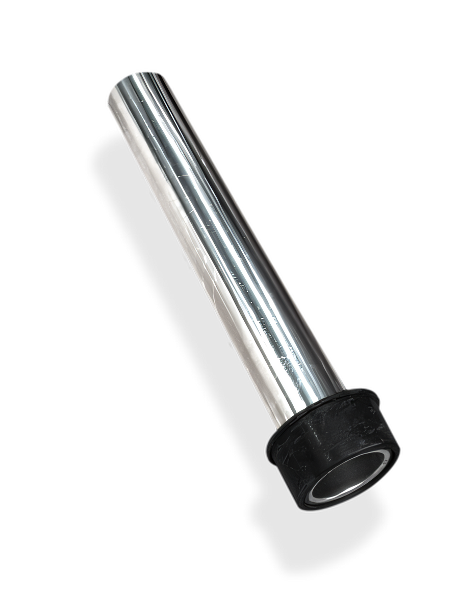 Product image #1 for Steel Works Stainless 8-Inch Overflow Pipe for Bar Sinks