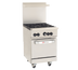 Thumbnail image #1 for Wolf Challenger XL 24-Inch Commercial Gas Range with 4 Burners and Standard Oven