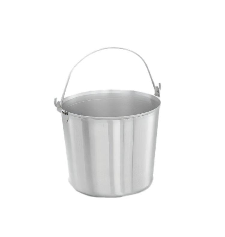 Product image #1 for Vollrath 16 Quart Tapered Stainless Steel Utility Pail with Handle