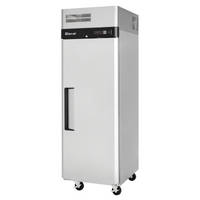 Turbo Air M3 One-Section Reach-In Freezer, 18.7 Cu. Ft., Top Mount, Solid Door, Stainless Steel