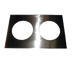 Thumbnail image #1 for Stainless Steel Adapter Plate with Two 8-1/2-Inch Round Cutouts for 12 x 20-Inch Openings