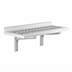 Thumbnail image #2 for Cambro Camshelving Wall-Mounted Vented Shelf with 2-Inch Molded Backsplash, 36