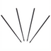 Thumbnail image #1 for Spill-Stop 3-1/4 Inch Black Arrow Cocktail Picks, 1,000 per Box, 10 Boxes per Case