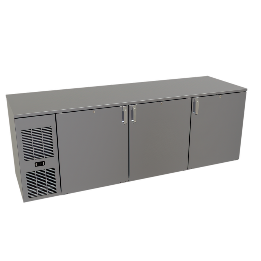 Product image #1 for Glastender CP1FL84 Pass-Thru One-Zone Front-Serviced Low-Profile Back Bar Cooler