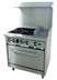 Thumbnail image #1 for Serv-Ware 36-Inch Gas Range with 4 Open Burners, 12-Inch Griddle, and Standard Oven