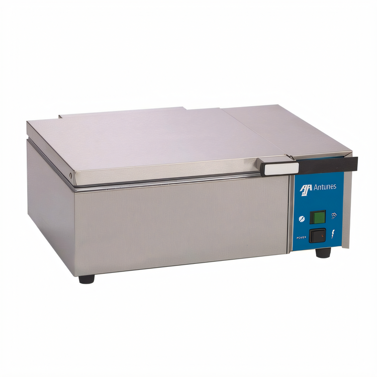 Product image #1 for Antunes Deluxe Steam Food Warmer Countertop Steamer, 2/3 Size Pan, Direct Water Hook-Up, 120V