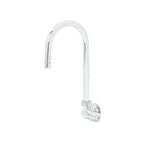 Thumbnail image #1 for T&S Brass equip 5F-1WLX05 Wall-Mount Pre-Rinse Faucet, Swivel Gooseneck Spout, Low-Lead Ceramic Valve