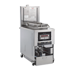Thumbnail image #1 for Henny Penny OFG390.0 Gas Open Fryer, 1 Well, Built-In Filter, 130 lb Fat Capacity, Computer Controls, Stainless Steel