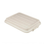 Thumbnail image #1 for Vollrath Traex® Color-Mate™ 1500-C13 Clear Polyethylene Snap-On Bus Tub Lid, 22-1/8"W x 15-5/8"D x 2-1/2"H Case of 6