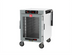 Thumbnail image #1 for Metro HotBlox™ Wide 8-Pan Pass-Thru Mobile Insulated Holding Cabinet, Clear Front Door and Solid Rear Door, Analog, 120V