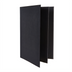 Thumbnail image #1 for Winco Legal-Size Four-View Leather-Like Menu Cover, Black