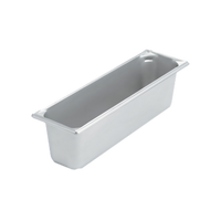 Vollrath Super Pan V 1/2 Size Long Solid Food Pan, 6-Inch Deep, 8.7 Qt Capacity