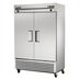 Thumbnail image #1 for True Two-Section Reach-In Dual Temperature Refrigerator/Freezer with Solid Doors