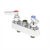 Thumbnail image #1 for T&S Brass B-1100-LN Deck-Mount Workboard Faucet, Less Nozzle, 3-1/2-Inch Centers