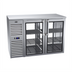 Thumbnail image #1 for Krowne Royal Series KPT52L 52-Inch Two-Section Pass-Thru Refrigerated Back Bar Cooler, 4-Door, Left-Mounted Self-Contained