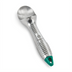 Thumbnail image #1 for Green Size 16 Aluminum Ice Cream Scoop, 2-1/2 oz