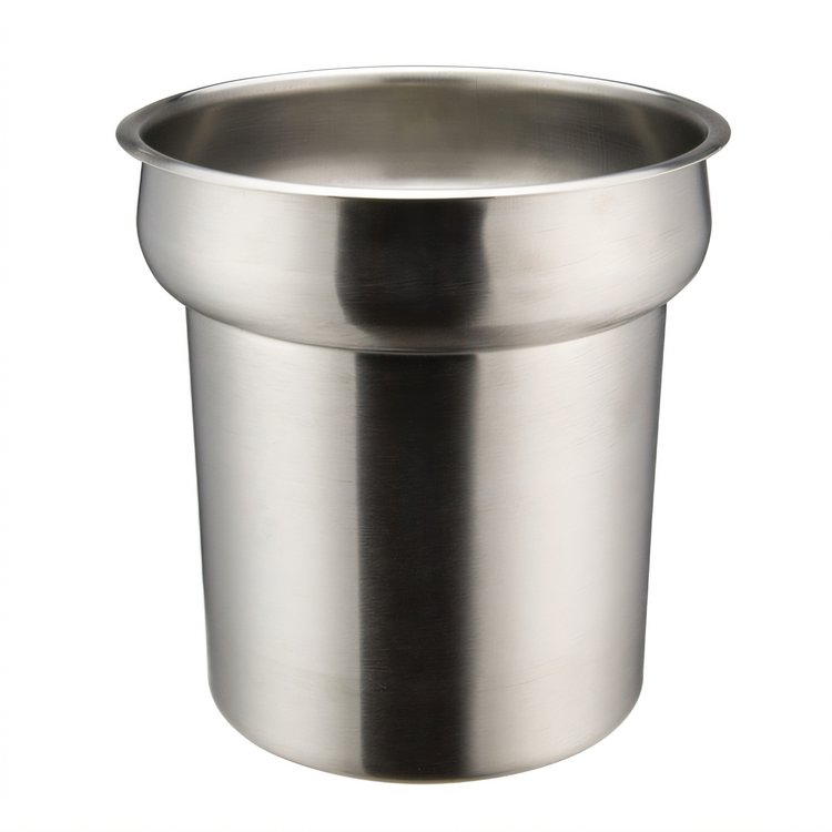 Product image #1 for Prime 4 Qt Round Stainless Steel Inset Pan, Satin Finish