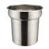 Thumbnail image #1 for Prime 4 Qt Round Stainless Steel Inset Pan, Satin Finish