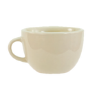 Thumbnail image #2 for Crestware Dover White RE11 7 oz Low Ceramic Cup, Rolled Edge, Vitrified, White Case of 3