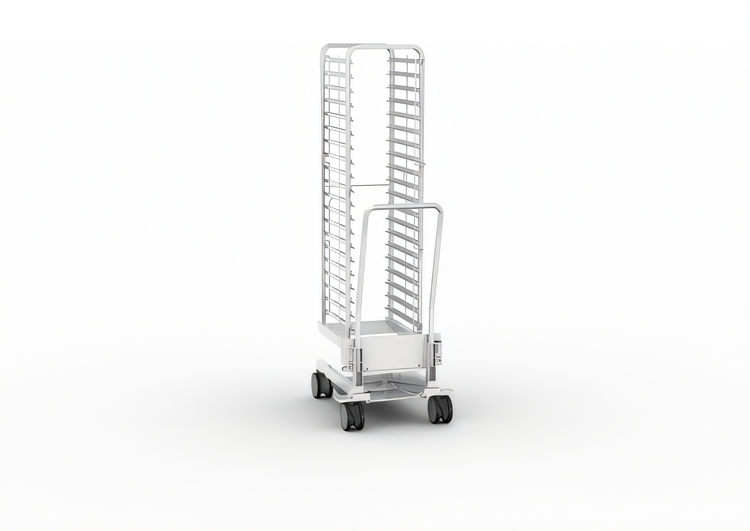 Product image #1 for RATIONAL 20-Half-Size Mobile Oven Rack, HeavyDutyLine/MarineLine