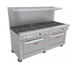 Thumbnail image #1 for Ultimate 72-Inch Commercial Gas Range with 12 Open Burners and 2 Convection Ovens